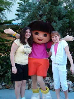 Dora the Explorer at Universal Studios Orlando