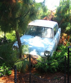 Weasley Flying Car at The Wizarding World of Harry Potter