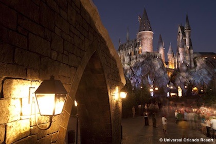 Hogwarts Castle at Night